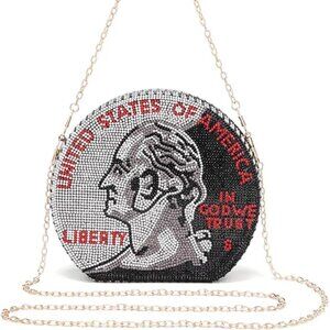 Women's dollar coin handbag